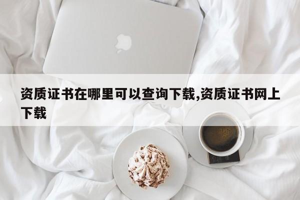 资质证书在哪里可以查询下载,资质证书网上下载